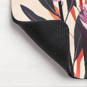 Moderne Minimalistische Boho Bloemige Botanische Muismat (Hoek)