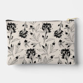 Moderne Minimalistische Botanische Bloemenschets P Etui (Achterkant)