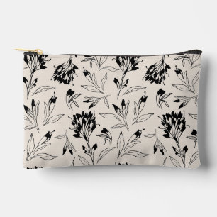 Moderne Minimalistische Botanische Bloemenschets P Etui