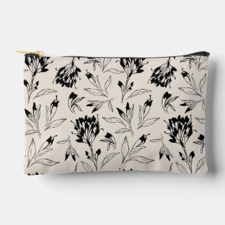 Moderne Minimalistische Botanische Bloemenschets P Etui