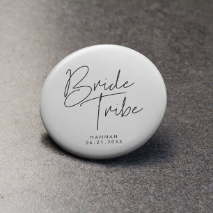 Moderne minimalistische bride-stam ronde button 3,2 cm
