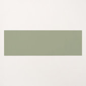 Moderne minimalistische bridesmaid Script Sage Gre Yogamat (Achterkant (horizontaal))