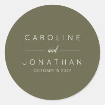 Moderne minimalistische bruidsbruidjes