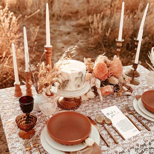 Moderne minimalistische bruiloft