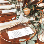 Moderne minimalistische bruiloft