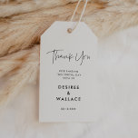 Moderne, minimalistische bruiloft cadeaubonnen lab cadeaulabel<br><div class="desc">Moderne,  eenvoudige en schone: kies voor dit minimalistische handgeschreven ontwerp voor uw trouwbenodigdheden. Volledig aanpasbare kleuren.</div>