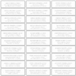 Moderne minimalistische bruiloft gastnamen Adres Sticker<br><div class="desc">Bestaat uit eenvoudige sans serif typografie. Deze elementen zijn eenvoudig,  elegant en modern. Dit heeft 30 sticker. Dit is ontworpen door White Paper Birch Co. exclusief voor Zazzle. Hier te vinden op: http://www.zazzle.com/store/whitepaperbirch</div>