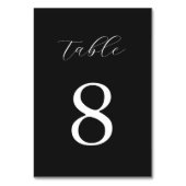 Moderne minimalistische bruiloft kaart (Voorkant)