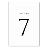 Moderne minimalistische bruiloft kaart (Achterkant)