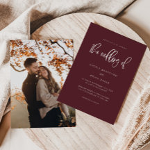 Moderne minimalistische bruiloft