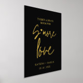 Moderne minimalistische bruiloft meer liefde stati folie afdrukken (Laagn)