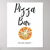 Moderne minimalistische bruiloft vrijgezellenfeest poster (Voorkant)