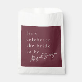 Moderne Minimalistische Bruiloftsbruiloft met Prui Bedankzakje