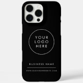 Moderne minimalistische Business Logo telefoonhoes Case-Mate iPhone Case (Achterkant)