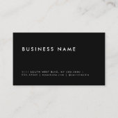 Moderne minimalistische business meerdere datums afsprakenkaartje (Voorkant)