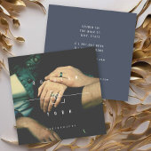 Moderne, minimalistische camera focusfotograaf vierkante visitekaartje