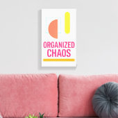 Moderne minimalistische canvas muurkunst - Home De Afdruk (Insitu (Woonkamer))