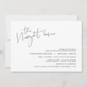 Moderne Minimalistische Casual repetitie van het M Kaart (Voorkant)