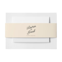 Moderne minimalistische champagne bruiloft