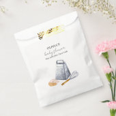Moderne minimalistische chef-kok keuken Baby showe Bedankzakje (Gezegeld)
