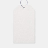 Moderne minimalistische chef-kok keuken Baby showe Cadeaulabel (Achterkant)