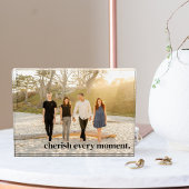 Moderne minimalistische Cherish Memory Custom Fotoblokken
