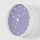 Moderne Minimalistische Chic Lavendel en Wit (Hoek)