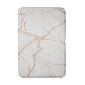 moderne minimalistische chic scandinavian white ma badmat (Voorkant Verticaal)