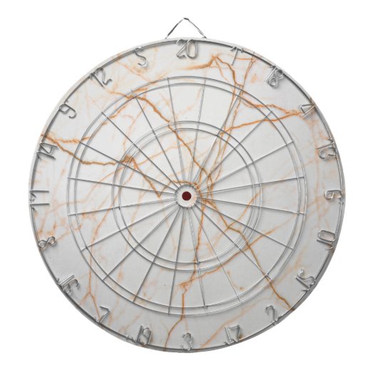 moderne minimalistische chic scandinavian white ma dartbord (Voorkant)