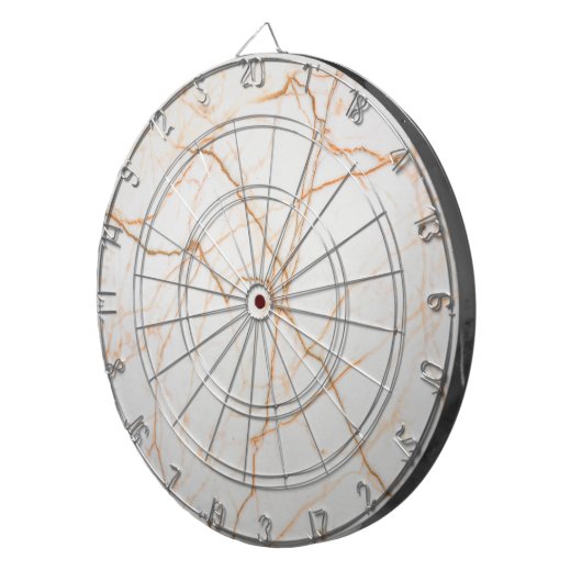 moderne minimalistische chic scandinavian white ma dartbord (Voorkant Rechts)