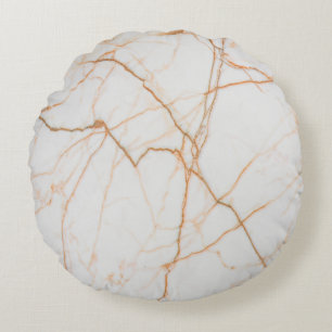 moderne minimalistische chic scandinavian white ma rond kussen