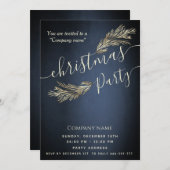 Moderne minimalistische dennenbranche corporate Ch Kaart (Voorkant / Achterkant)