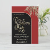 Moderne minimalistische dennenbranche corporate Ch Kaart (Staand voorkant)