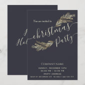 Moderne minimalistische dennenbranche corporate Ch Kaart (Voorkant / Achterkant)