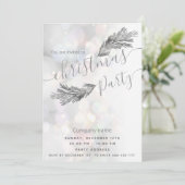 Moderne minimalistische dennenbranche corporate Ch Kaart (Staand voorkant)