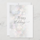 Moderne minimalistische dennenbranche corporate Ch Kaart (Achterkant)