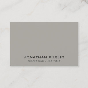 Moderne minimalistische design ellegante Sjabloon  Visitekaartje