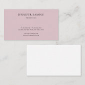 Moderne, minimalistische design professional visitekaartje (Voorkant / Achterkant)