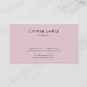 Moderne, minimalistische design professional visitekaartje (Voorkant)