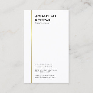 Moderne minimalistische design professionele Sjabl Visitekaartje