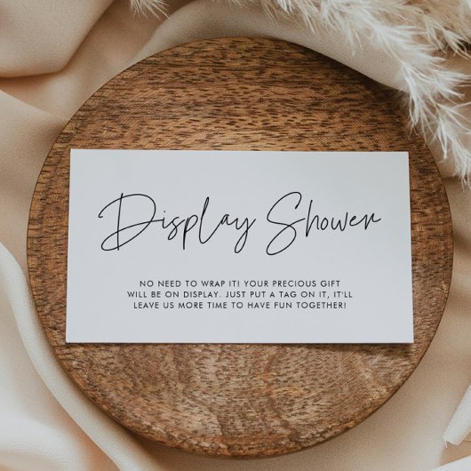 Moderne minimalistische display Kaart