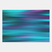 Moderne minimalistische donkere metallic iriserend inpakpapier vel (Voorkant 3)