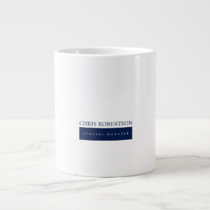 Moderne Minimalistische Eenvoud Grote Koffiekop