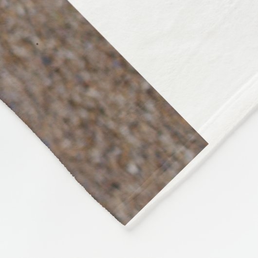 Moderne minimalistische eenvoudige aangepaste fami fleece deken (Hoek)