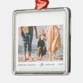 Moderne minimalistische eenvoudige aangepaste fami metalen ornament (Links)