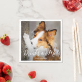 Moderne Minimalistische Eenvoudige Aangepaste Hond Servet (Insitu)