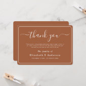 Moderne minimalistische eenvoudige begrafenis beda kaart (Voorkant / Achterkant in situ)