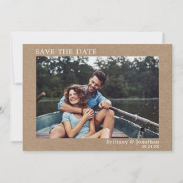 Moderne minimalistische eenvoudige besparing van d save the date
