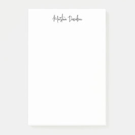Moderne minimalistische eenvoudige creatieve kalli post-it® notes