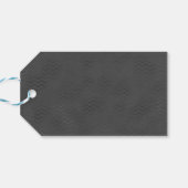 Moderne minimalistische eenvoudige elegante chique cadeaulabel (Achterkant Horizontaal)